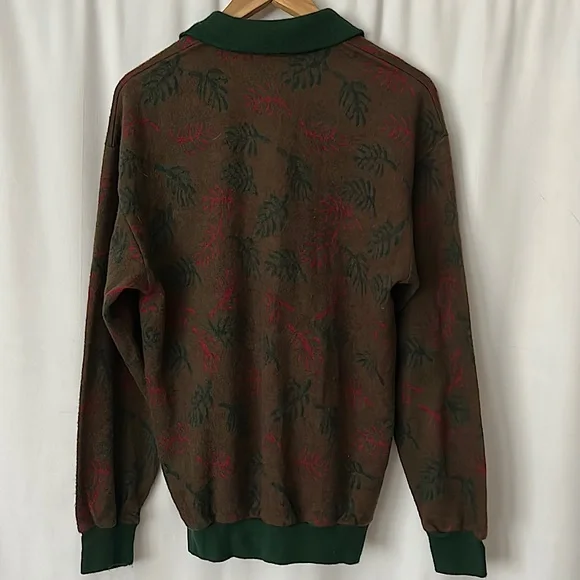 Valentino Jeans Men’s Brown Wool Long Sleeve Sweater Top **Size 50/US Sz L**
